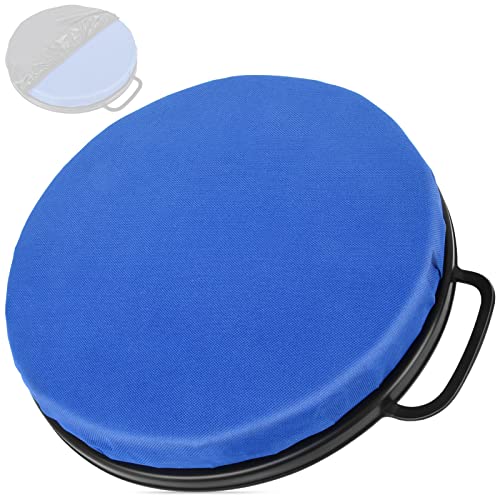 WarBull 5 Gallon Bucket Seat, 360-Degree Swivel Bucket Cushion, Padded Bucket Lid, for Baseball, Softball, Fishing and Hunting, Quiet, Comfortable, Waterproof, Blue by WarBull - Used condition - US$20.63