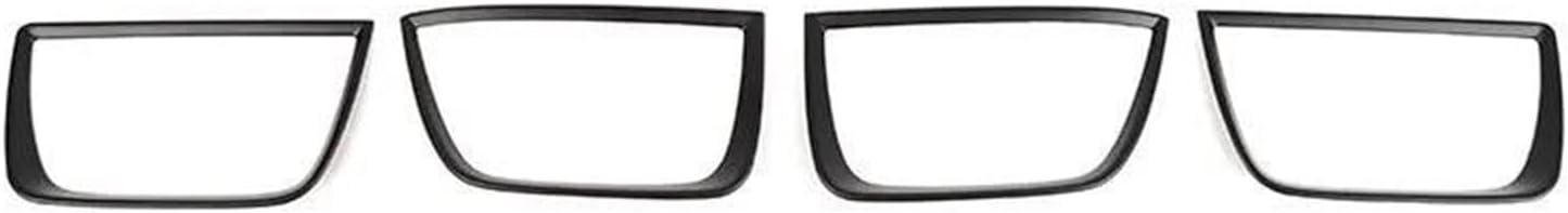 Car Rear Light Cover Trims Car Rear Tail Lamp Decoration Strip Taillights Cover Trim Sticker Fits for Chevy for Camaro 2010-2013 Car Accessories Rear Tail Light Guard(Carbon Look A)(Carbon Look A
