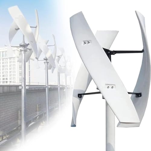 Kit generador de turbina eólica vertical con controlador de carga de 48V y 220V 1