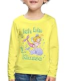Beachten Sie bitte folgende Größenangaben zu Länge und Brustweite, flach liegend gemessen: 98-104 (2 Jahre) 40.5 x 29.5 cm, 110-116 (4 Jahre) 44.5 x 31.5 cm, 122-128 (6 Jahre) 49.5 x 34 cm, 134-140 (8 Jahre) 56.5 x 38 cm