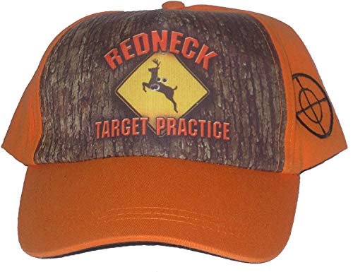 Casquette de chasse Big Buck Gear avec visière camouflage et sécurité orange