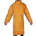Schweißschürze mit Ärmeln, Schweißerschürze, Schweißschürze aus Leder, flammhemmende Schweißjacke mit Rindsleder und verstellbarer Größe als Geschenk (extra groß)