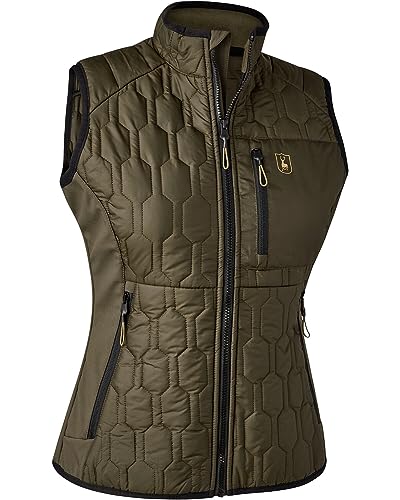 Deerhunter Lady Mossdale Quilted Waistcoat Forest Green
