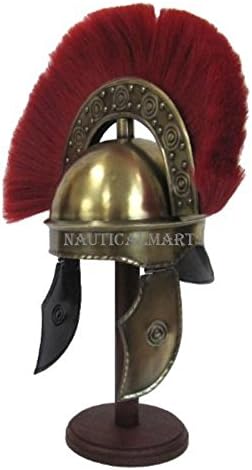 NauticalMart Ancient HBO Roman Armor Helmet with Plume