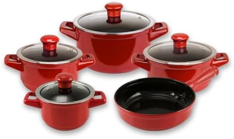 Ceraflame Conjunto Panelas de Cerâmica Duo Smart 5 Peças Pomodoro