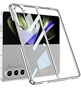 Miimall Kompatibel mit Samsung Galaxy Z Fold 5 Hülle, Transparent Hartes PC Handyhülle Fold 5 Hül...