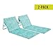 Lightspeed Outdoors 2 Pack Lounger Park and Beach Chair (Seaglass)