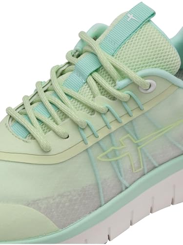 Tamaris Schnürer Damen Vegan sportlich grün,EU 38