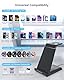 Induktive Ladestation für Samsung，ADADPU Kabelloses Ladegerät 3 in 1 Kompatibel für Galaxy Watch 7/6/5/5 Pro/4/3/Active 2，Wireless Charger für Samsung S25 S24 S23 S22 Ultra S21 Note 20 Galaxy Buds