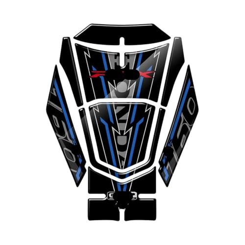 Autocollant de protection de réservoir de moto en résine haut de gamme PCX 160