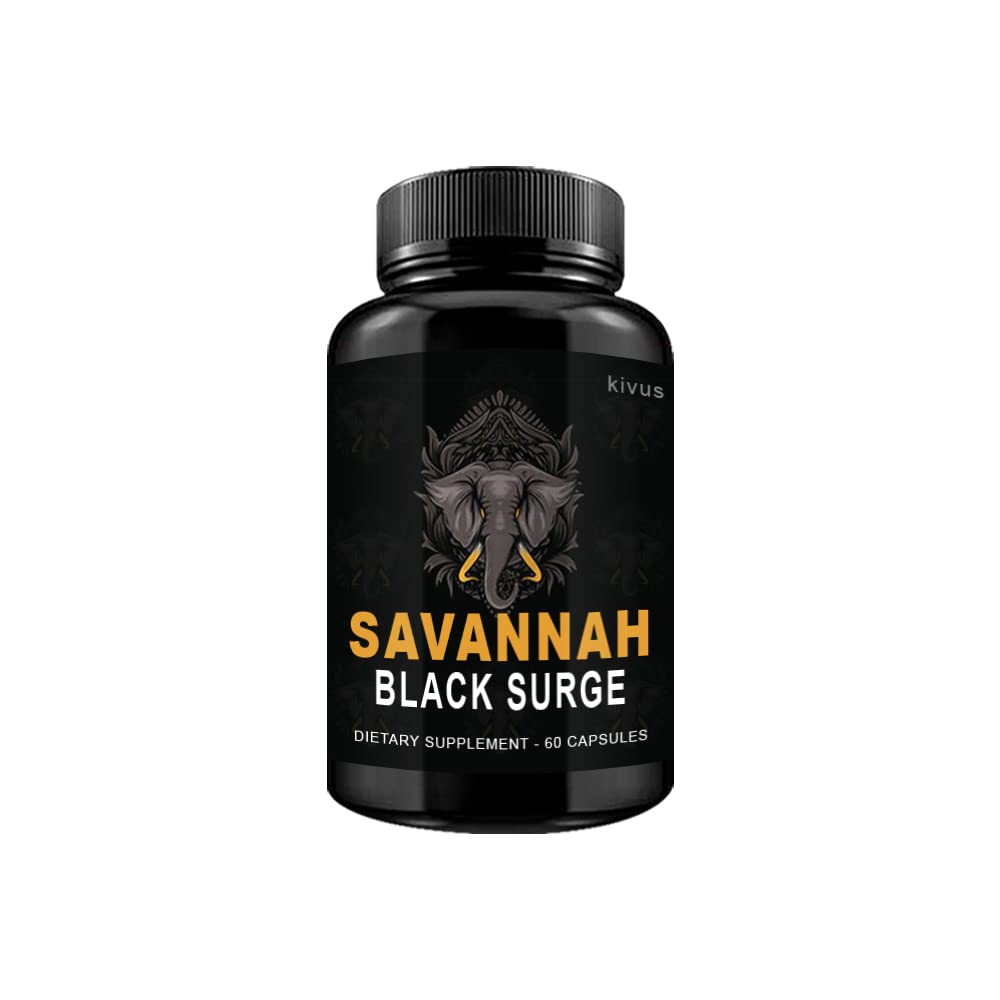 (Single) Savannah Black Surge - Savannah Black Surge Enhancement (60 Capsules)
