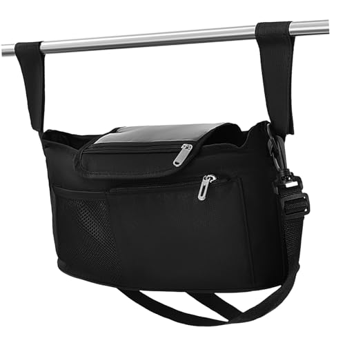 HONITANO Bolsa Organizadora para Cochecito de Resistente de Oxford con Múltiples Compartimentos Fácil Instalación y Diseño Versátil para Tipo de Carros