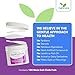 Naticura CoolComfort Personal Cleansing Pads with Organic Witch Hazel and Aloe Vera - All-Natural and Fast Acting Wipes for Hemorrhoid Burning, Itching, Pain and Swelling - 100 Pads - No Parabens