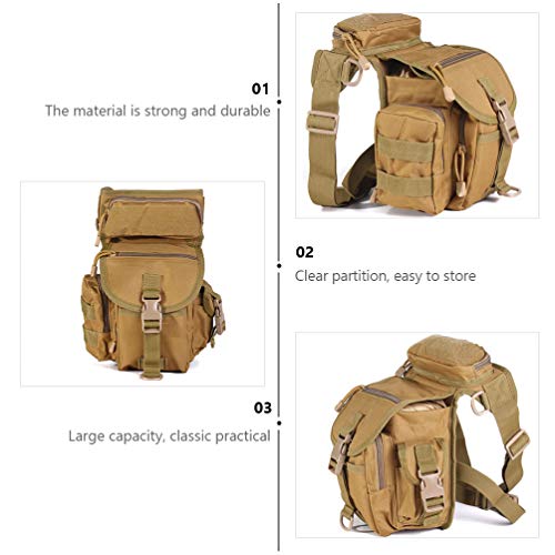 Mochila tática militar BESPORTBLE, bolsa tática impermeável, bolsa de tecido Oxford para armazenamen