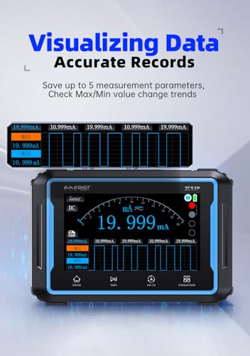 WESTOBiG 【UPGRADED 2C53P PLUS WITH CARRY CASE】3 in 1 Oscilloscope / Multimeter/Signal Generator DDS Tablet Touch Screen Portable Digital Automotive Oscilloscope 2 can
