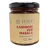 Koshur Kashmiri Masala Mix, Authentic Kashmiri Ready Masala & Curry Powder, 100% Organic with Zero Preservatives, Rich Flavor, Aromatic Spices,Perfect for Traditional Recipes, Rogan Josh, Yakhni