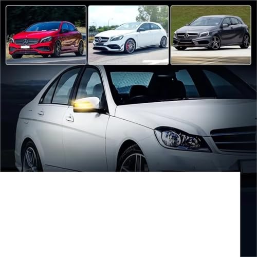 Intermitente retrovisor Benz CLA C117 luz LED soluciona parpadeo débil 5