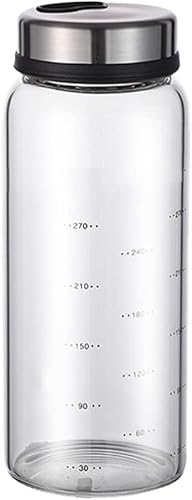 Miniatura 7 de Frasco agitador de vidrio, pimentero, contenedor de condimentos de vidrio, botella de condimento con parte superior giratoria para condimentos,