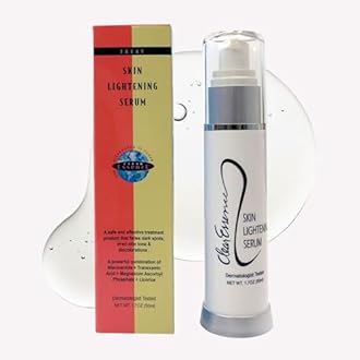Clear Essence Skin Lightening Serum 1.7oz, Brightening Vitamin C for Face, Dark Spot Remover, Anti Aging, Hyperpigmentation & Acne Scar Correcting Serum
