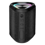 【Étanchéité IPX6】Certifiée étanche IPX6, cette enceinte résiste efficacement à la pluie, aux éclaboussures, au sable et même à une immersion de courte durée. Elle est idéale pour diverses activités de plein air comme le vélo, le camping, la randonnée et la plage. Sa conception robuste lui permet de résister aux conditions les plus difficiles et d'emporter votre musique partout avec vous.