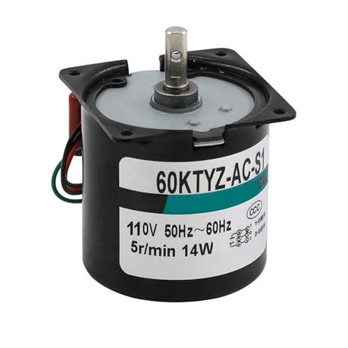 Moteur synchrone 60Ktyz évitez les blocages avec ce réducteur 220V 110RPM