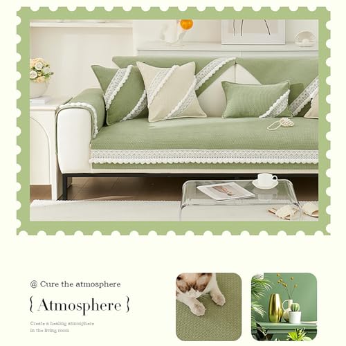 Funda de sofá chenilla beige de tacto suave y alta densidad para modular 7