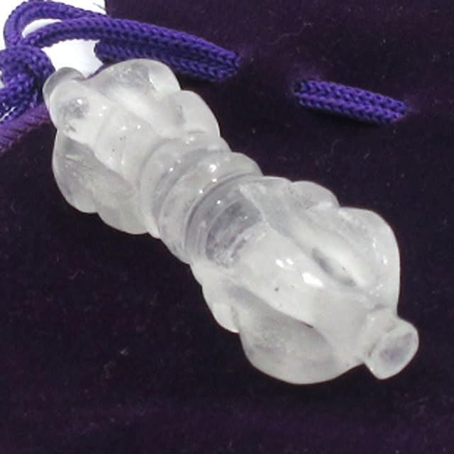 ヒマラヤ水晶◇プルパ（独鈷剣）◇チベット密教仏具 - ヒマラヤ