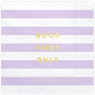 PartyDecoYummy Napkins - Good vibes only