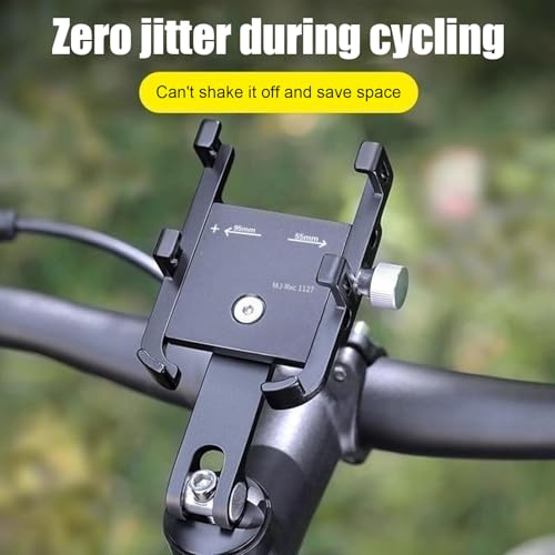 Support téléphone bicyclette avec absorption des chocs et angle réglable - 7