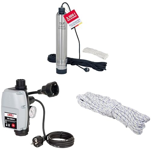 T.I.P. Profi Schmutzwasser Tauchpumpe Extrema 400/11 Pro + C-Storz-Kupplung