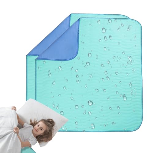 Alèses de lit imperméables lavables avec barrière anti-fuite