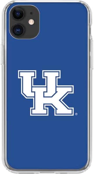 Skinit Clear Phone Case Compatible with iPhone 11 - Officially Licensed University of Kentucky Wildcats Design