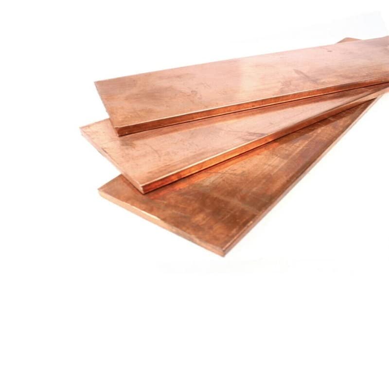 Pręt Metalowy T2, Płaski Pręt Z Czerwonej Miedzi, Grubość Blachy Miedzianej 99,95%, 1/1,5/2/3/4/5 Mm, Szerokość 15 Mm, Długość 250 Mm/1Pc/4 * 20 * 250Mm