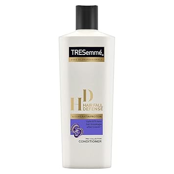 TRESemme Hair Fall Defence Conditioner 190 ml, With Keratin, Hair Fall Control and Longer, Stronger Hair -Deep Conditions Damaged Hair for Men & Women