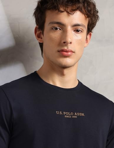 Image of U.S. Polo ASSN. Mens PE005 Premium Supima Cotton Breathable Lounge T-Shirt