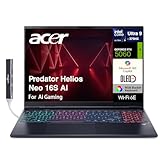 16 Go DDR5 SODIMM ; bloc d'alimentation 230 W, non, batterie 4 cellules 74 Wh ; couleur noir obsidienne
