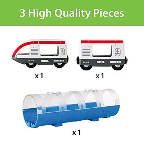 BRIO Travel trein & Tunnel - 33890 - Image 4