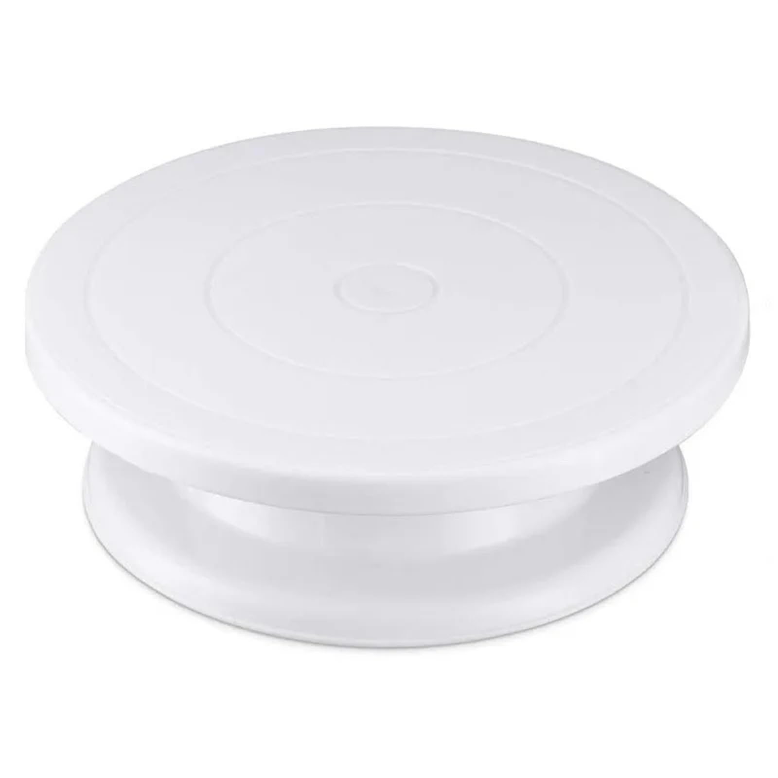 Plateau tournant Gateau Plateau tournant de plastification de gâteau en Plastique Outils de Cuisson Maison Antidérapant DIY Gâteau d'anniversaire Table rotative Table de plastification