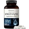 Advanced Electrolyte Pills, 240 Capsules | Salt Pills with Electrolytes for Fasting Hydrating | Made with Himalayan Pink Salt, Sodium, Potassium, Magnesium & More – Keto, Unflavored, No Sugar, Non-GMO