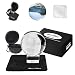 Clear Crystal Ball with Stand, MerryNine Magic K9 Orb Sphere Bezircle (2" DIA, K9 Clear)