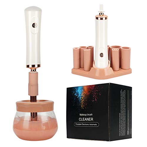 Automatic Makeup Brush Cleaner, Best Electric Makeup Brush Cleaner & Dryer Spinner Solution