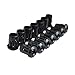 Wangdd22 Black 50pcs 3mm LED Plastic Clip Holder Display Panel