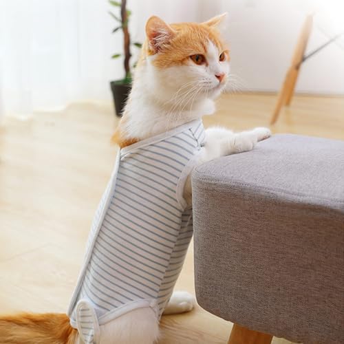 Traje protector para gatos de algodón selecto LOLIPPYY XL 5