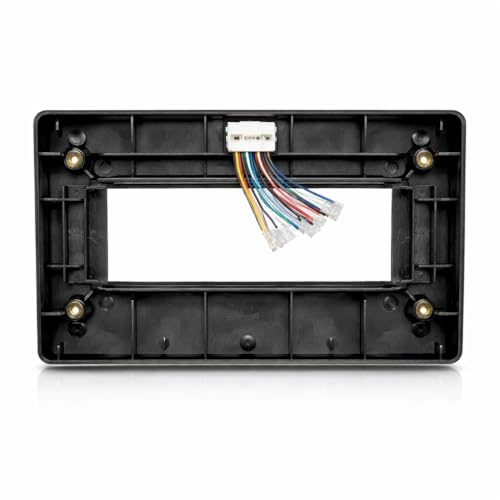 Image of Mahindra Bolero 2008-2015 Stereo Frame | 9 Inch Android Car Stereo Dashboard Panel | Plug & Play Wiring Coupler | Car Audio Fascia Kit