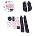 Pegciuho Premium Scuba Diving Backplate Harness Kit with Adjustable Straps, Rose Pink