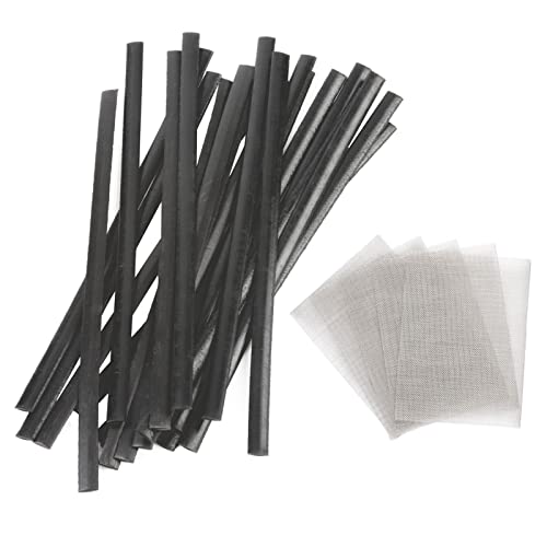 ERYUE bastão de cola,20 pcs hastes de solda de plástico tpo teo & pp hastes de soldador com 5 peças