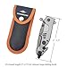 Nylon Sheath for Gerber MP600 5'' Multitool, Horizontally Carry Knife Case Fits 5.1''-5.5'' Folding Pocket Knife,Tool Pouch, EDC Belt Organizer Holder COHOMELARS (Large Size)
