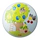 HABA Ball Obstgarten – Kinderball ab 2 Jahren mit bunten Früchten – 14 cm Spielball mit Ventil für drinnen & draußen – Weicher Ball für Kleinkinder – 2012752001
