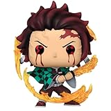 Funko Pop! Animation: DS - Tanjiro Kamado - (Sun Breathing) - Demon Slayer - Figura de Vinilo Coleccionable - Idea de Regalo- Mercancia Oficial - Juguetes para Niños y Adultos - Anime Fans