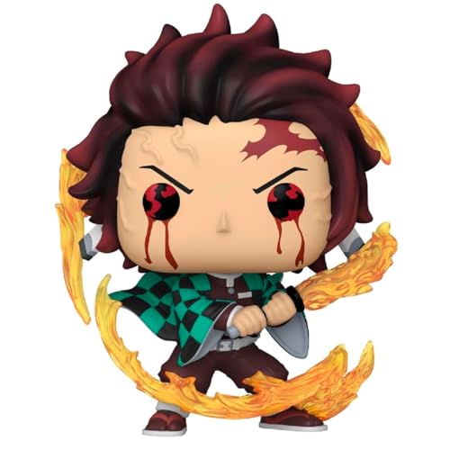 Funko POP! Animation: DS - Tanjiro Kamado - (Sun Breathing) - Demon Slayer - kolekcjonerska figurka winylowa - pomysł na prezent - oficjalny towar - zabawki dla dzieci i dorosłych - fani anime